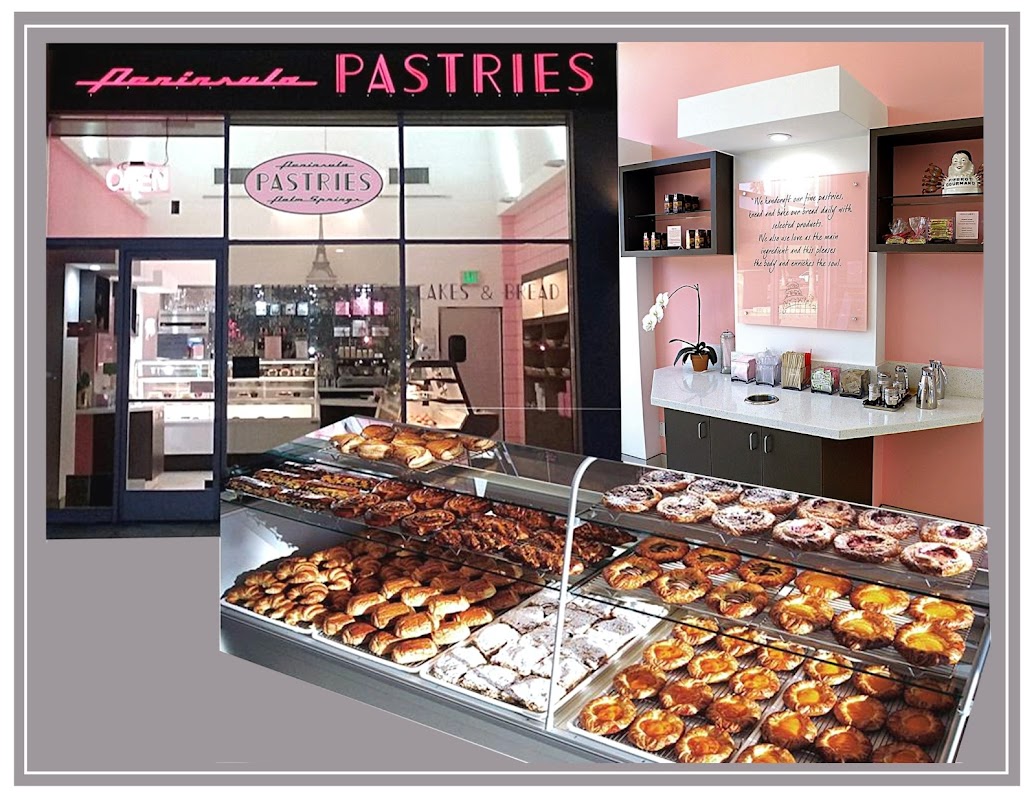 Fresh pastries at Peninsula Pastries, Palm Springs