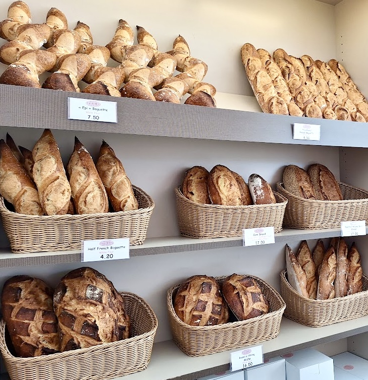 Inside Peninsula Pastries bakery